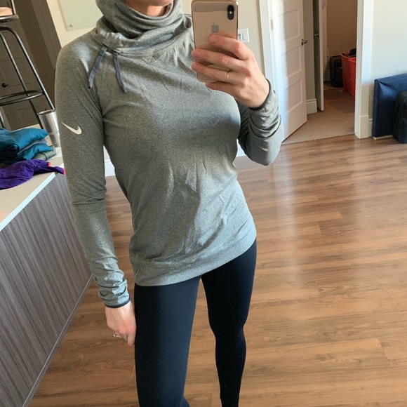 SOLD!!!!! Lot of 2 Nike Cowl Neck pullovers - Picture 2 of 2